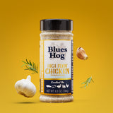 Blues Hog High Flyin' Chicken Seasoning 184g — front of the shaker bottle