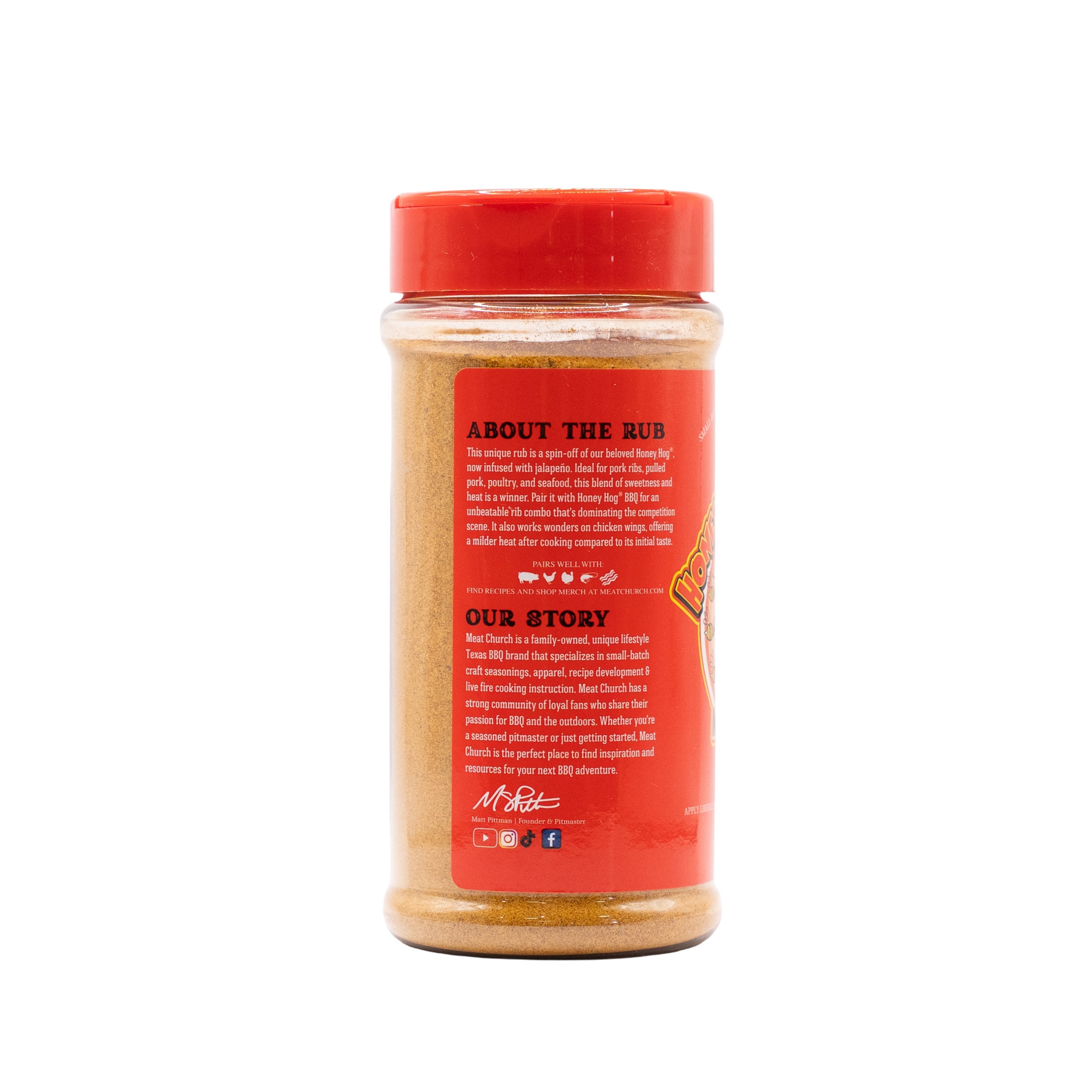 Meat Church Honey Hog Hot rub