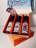 Nomad Chilli Co The Barbecue Trio BBQ and hot sauce gift pack
