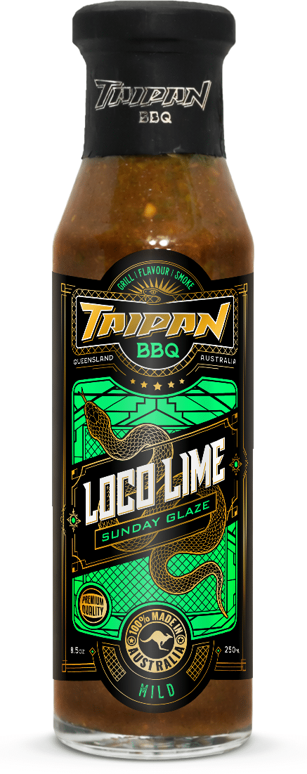 Taipan BBQ Loco Lime Sunday glaze 250ml