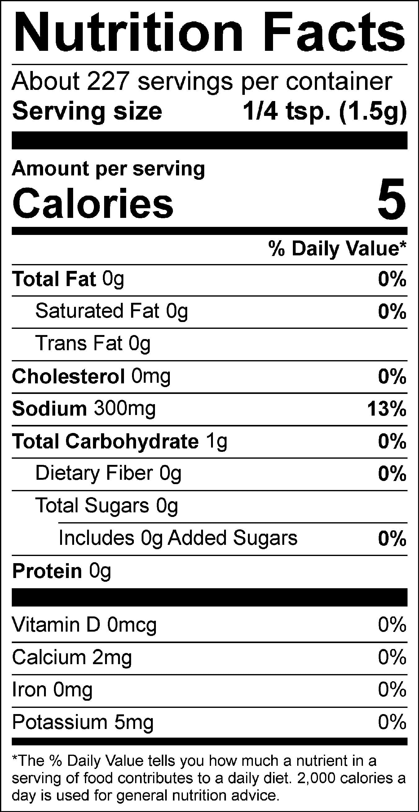 Meat Church Fajita seasoning label