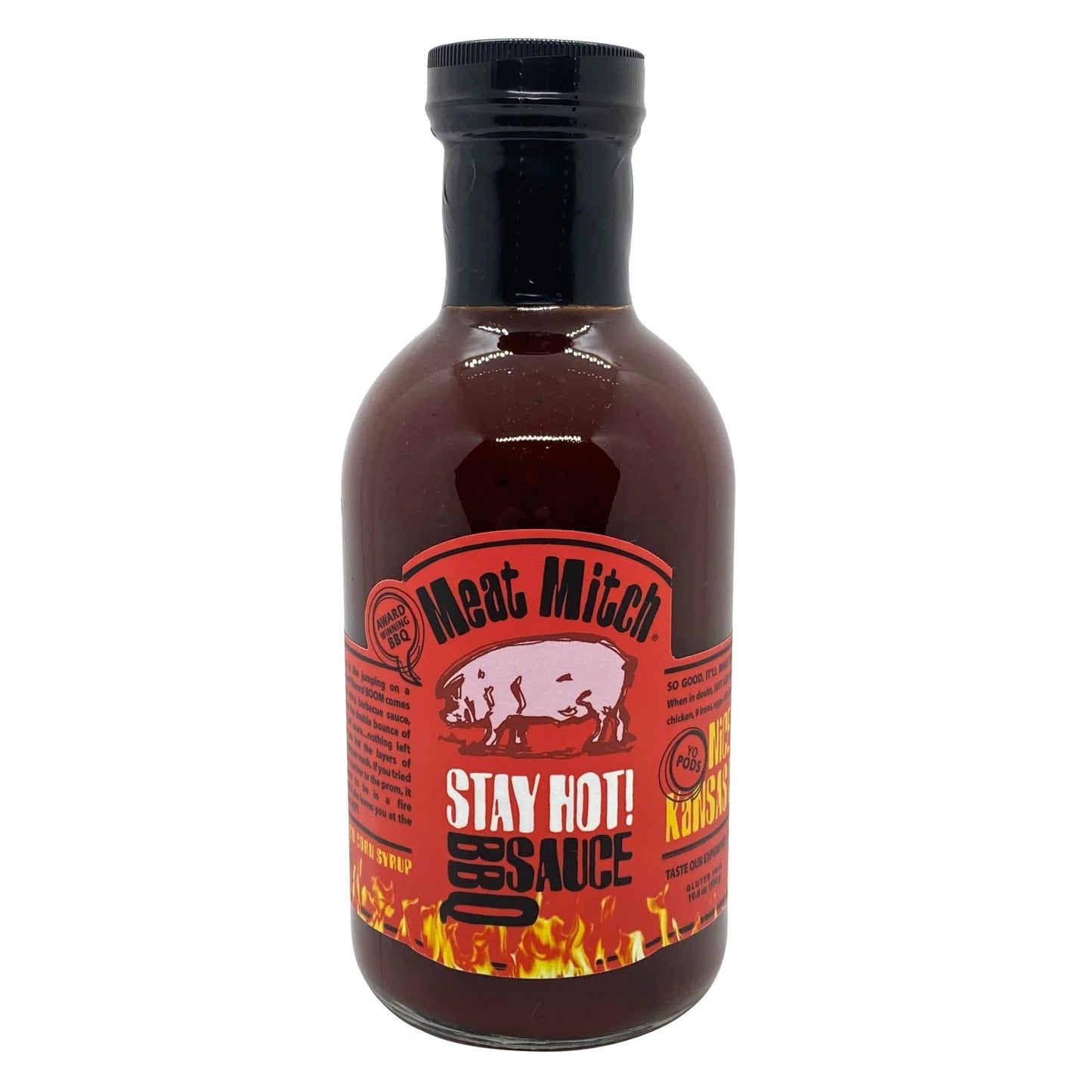 MEAT MITCH: Stay Hot BBQ Sauce – 579ml