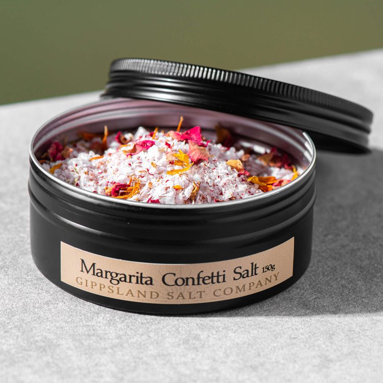 GIPPSLAND SALT CO: Margarita Confetti Cocktail Salt - 150g