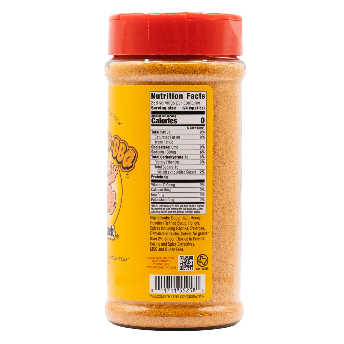 Meat Church Honey Hog – Sweet Pork & Poultry BBQ Rub (340g)