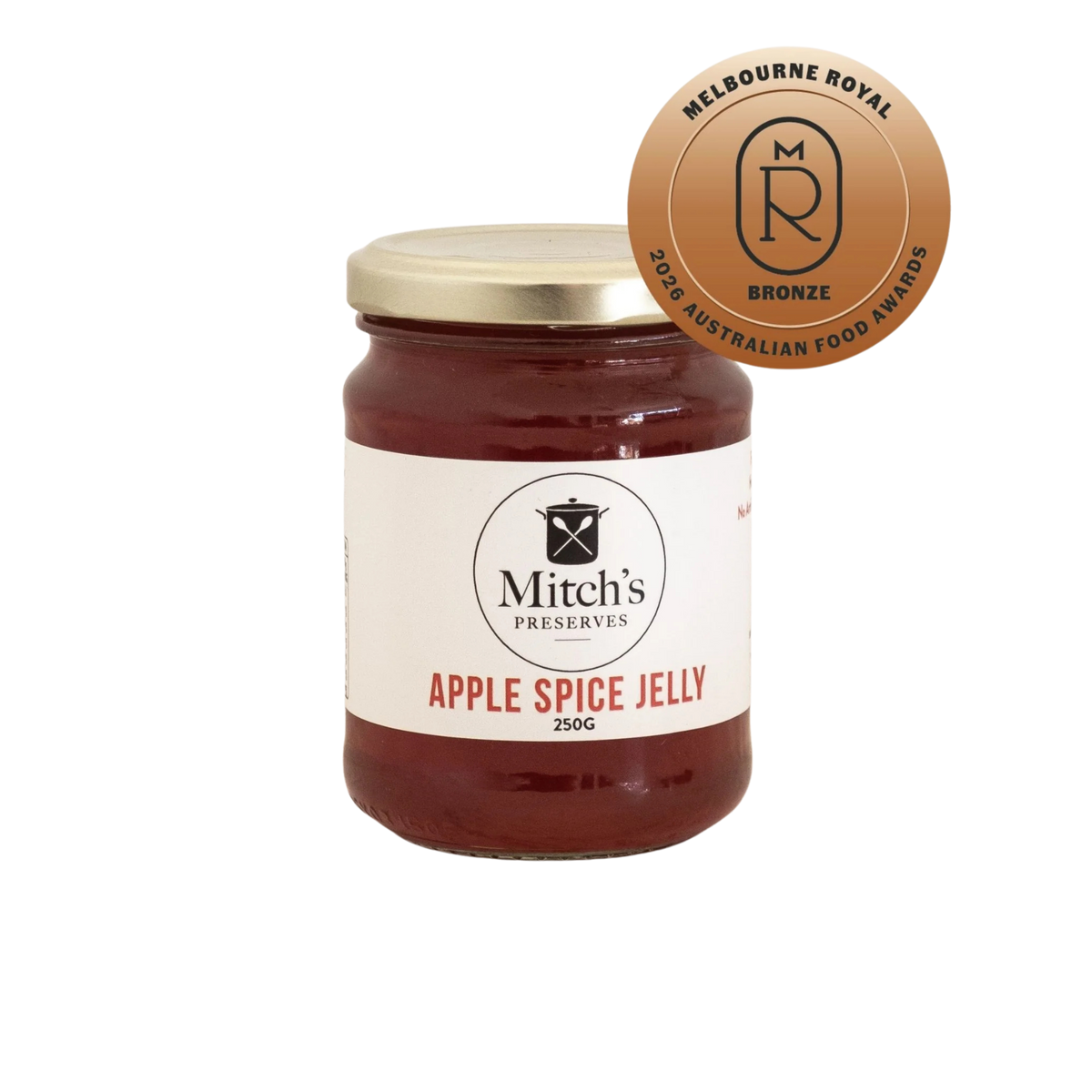 Mitch's Preserves Apple Spice Jelly 250g jar