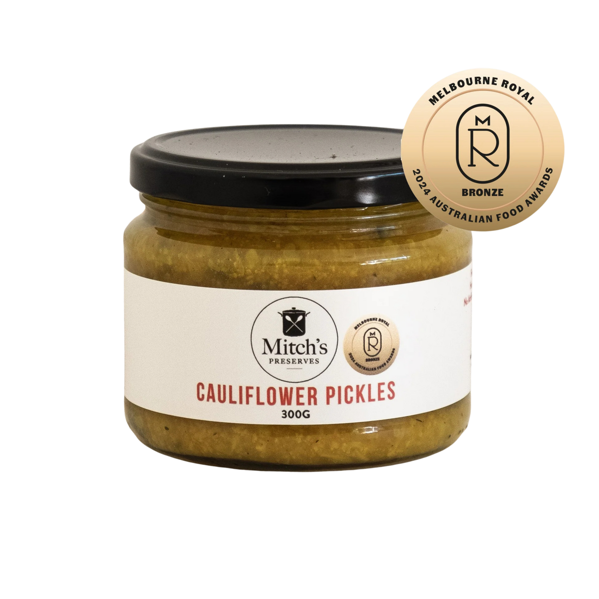 Mitch's Preserves Cauliflower Pickles 300g jar
