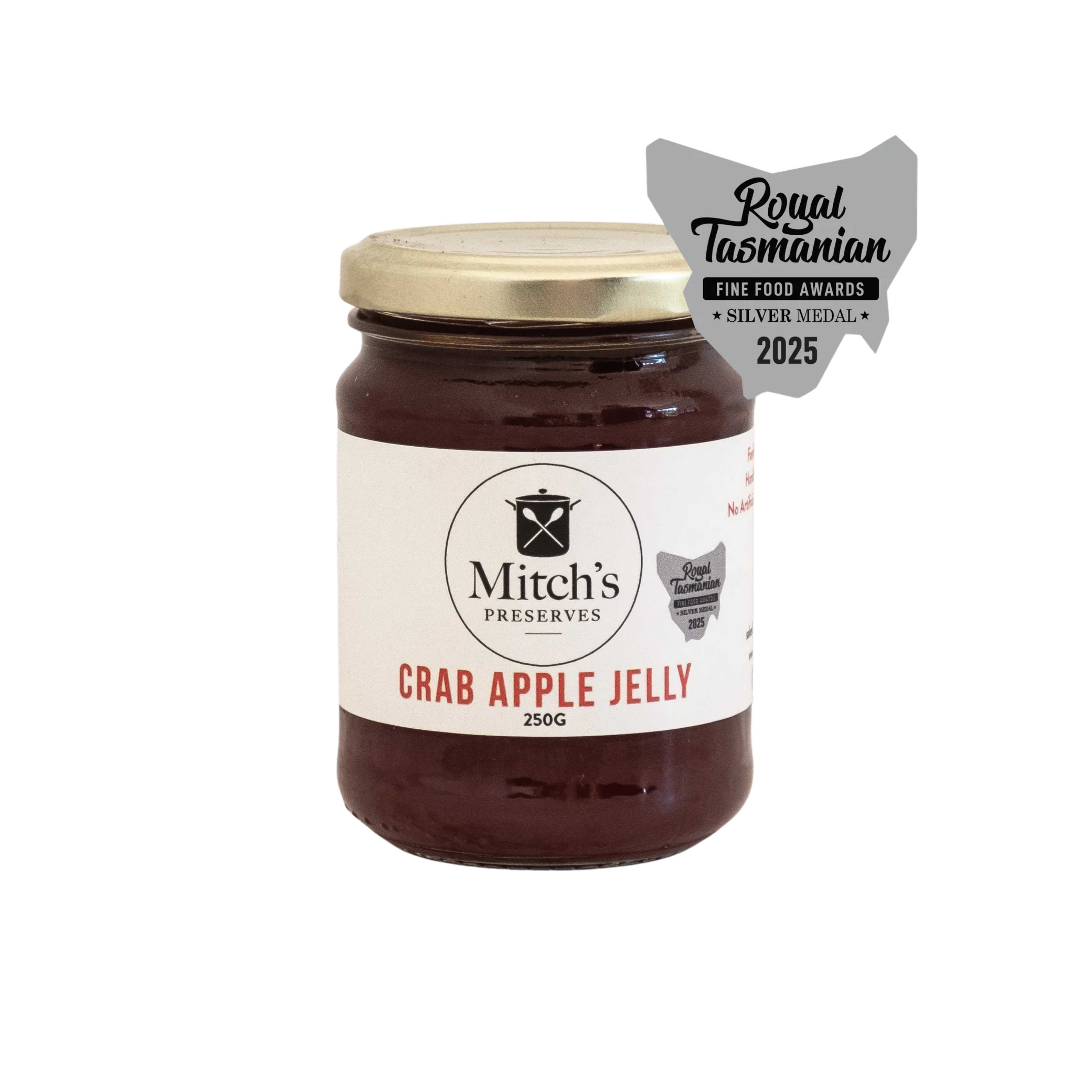 Mitch's Preserves Crab Apple Jelly 250g jar