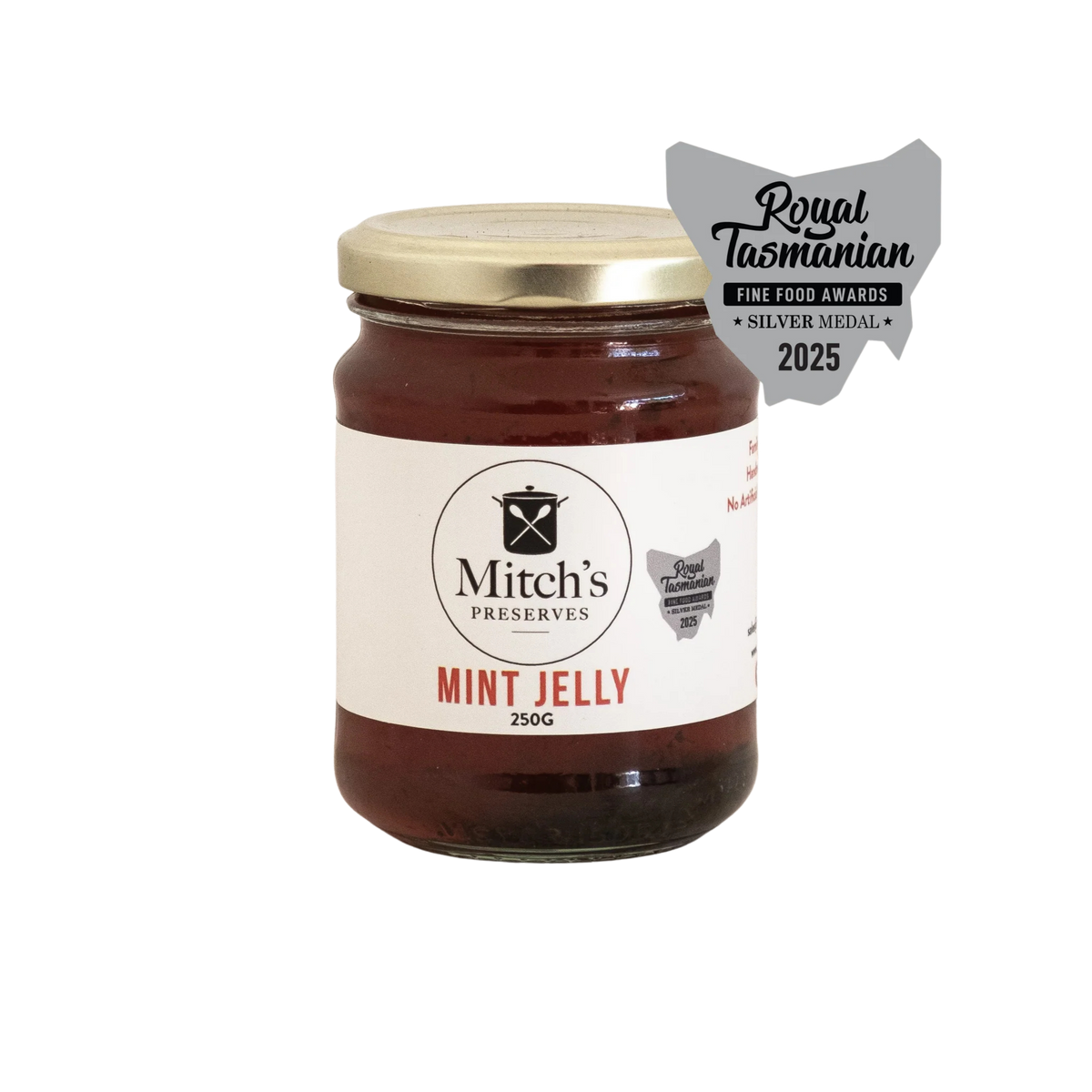 Mitch's Preserves Mint Jelly 250g jar