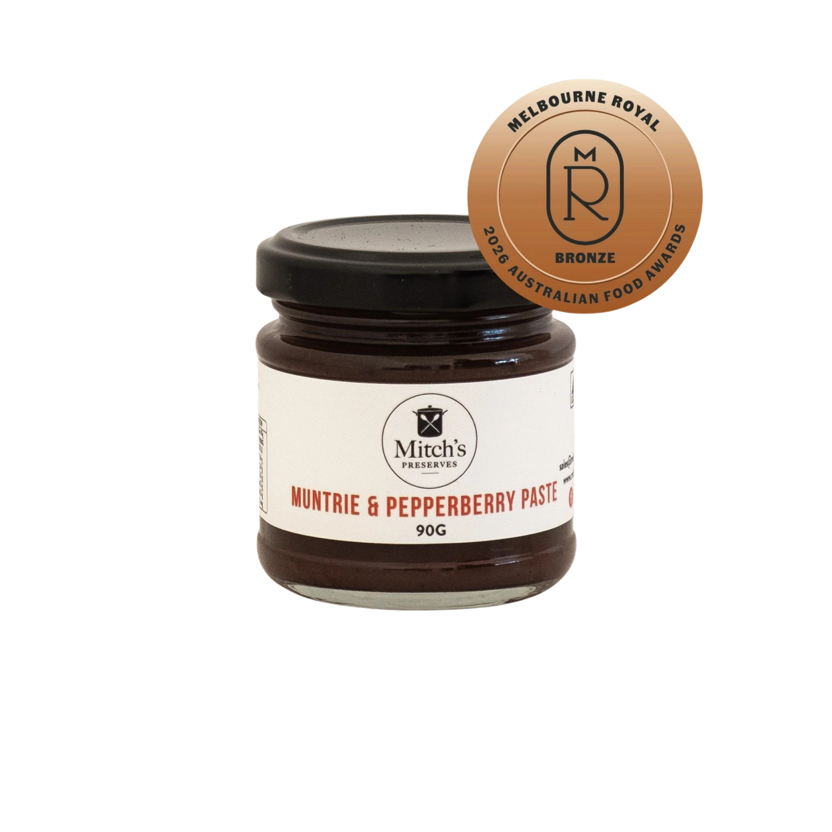 Mitch's Preserves Muntrie & Pepperberry Paste 90g jar