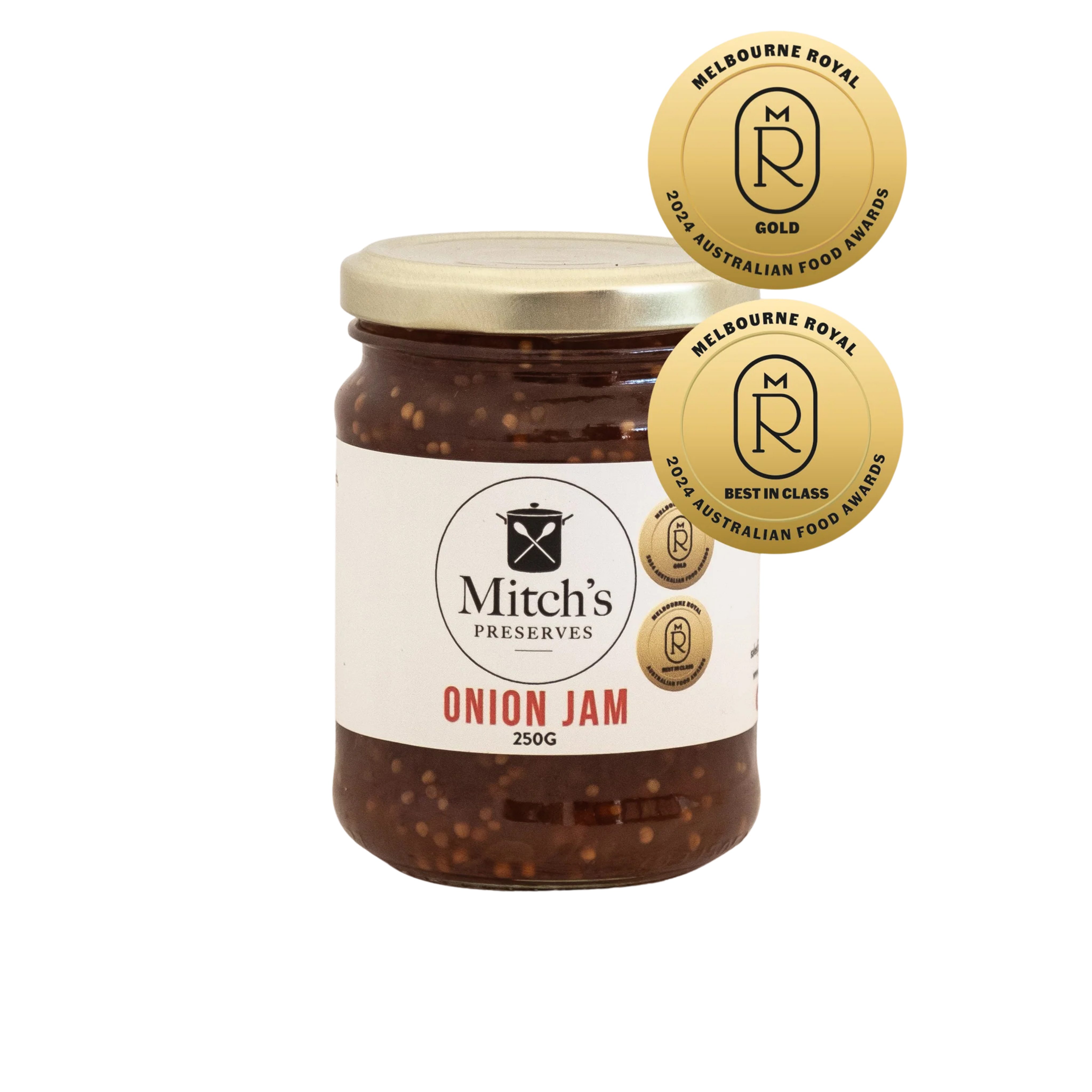 Mitch's Preserves Onion Jam 250g jar