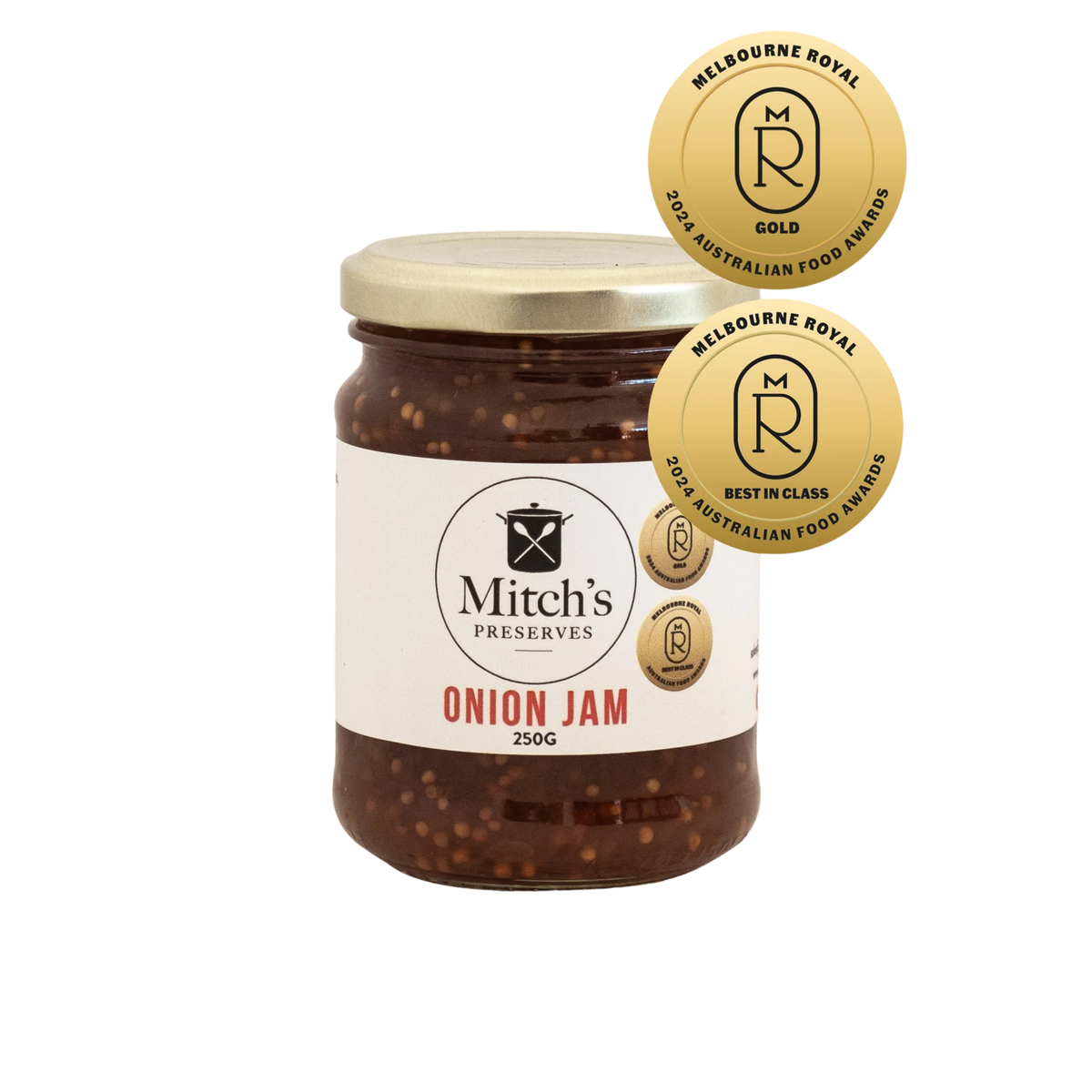 Mitch's Preserves Onion Jam 250g jar