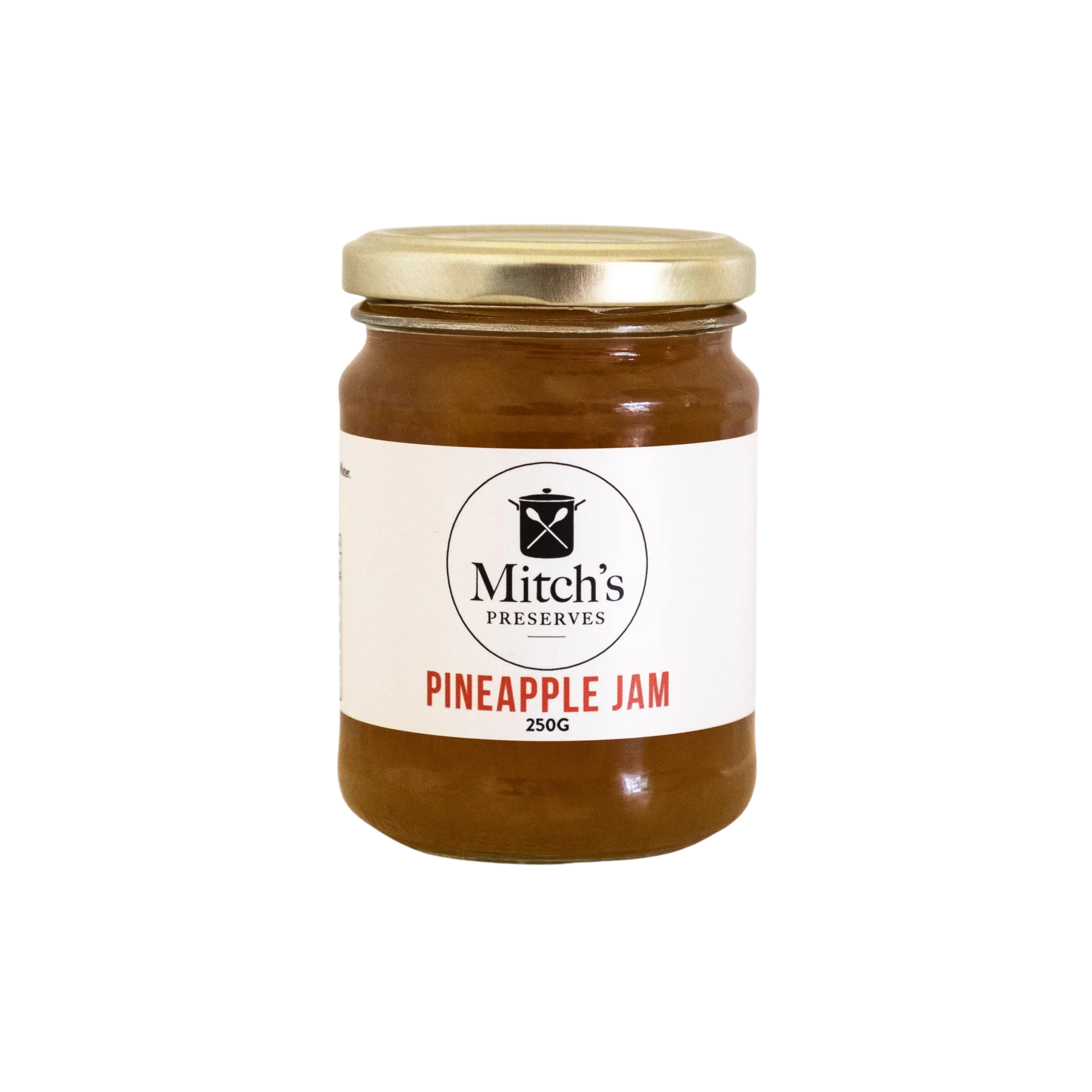 Mitch's Preserves Pineapple Jam 250g jar