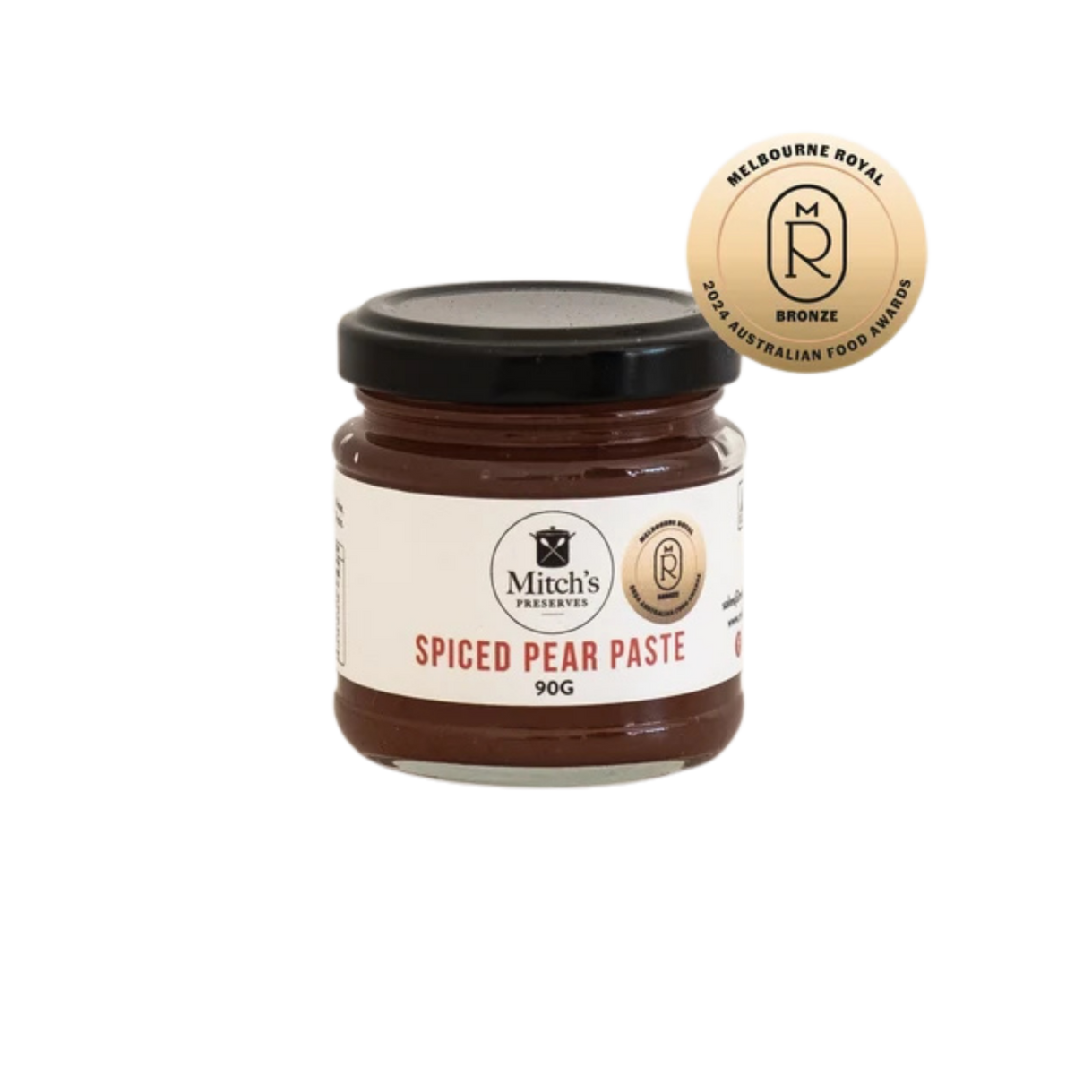 Mitch's Preserves Spiced Pear Paste 90g jar