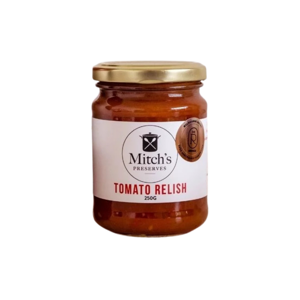 Mitch's Preserves Tomato Relish 250g jar