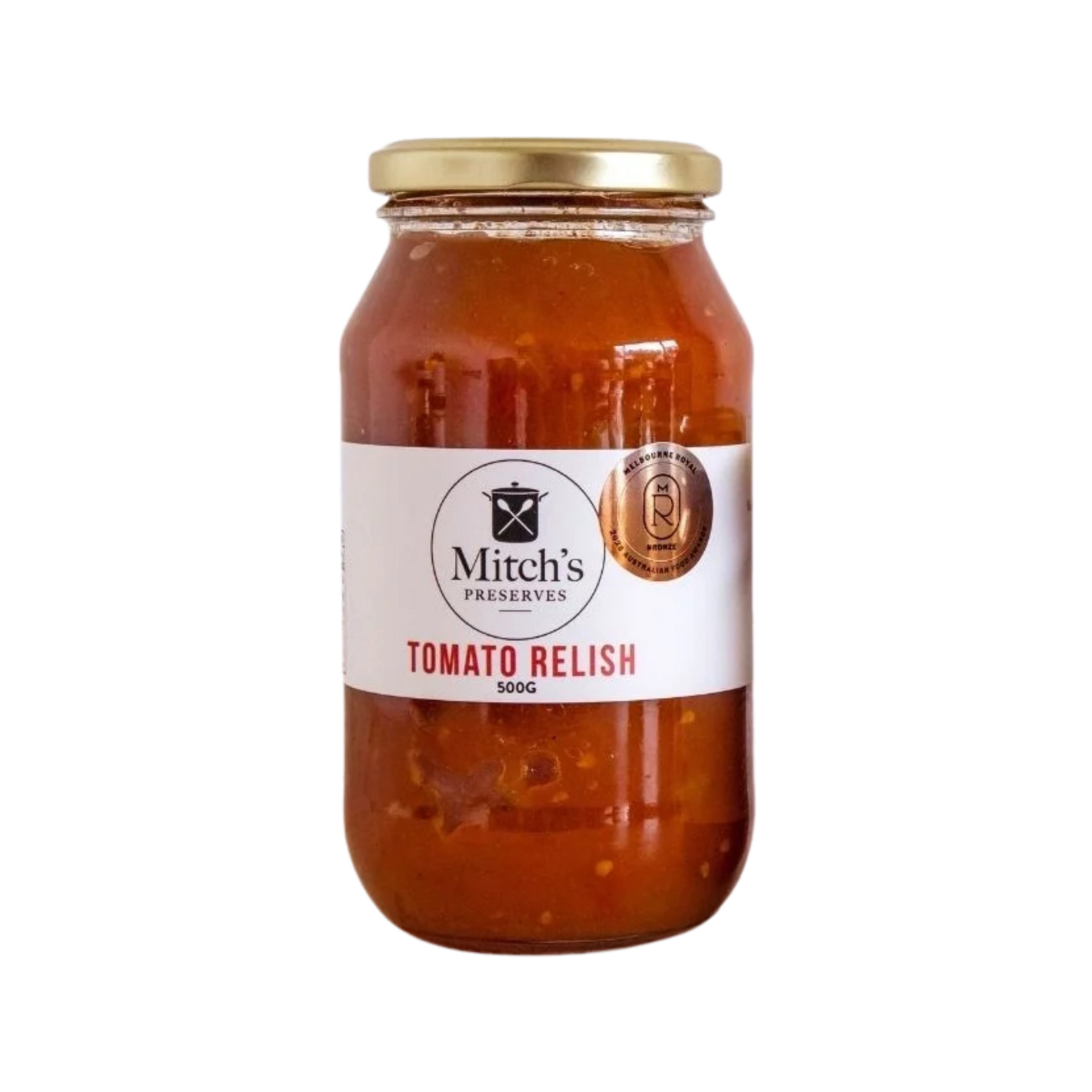 Mitch's Preserves Tomato Relish 500g jar