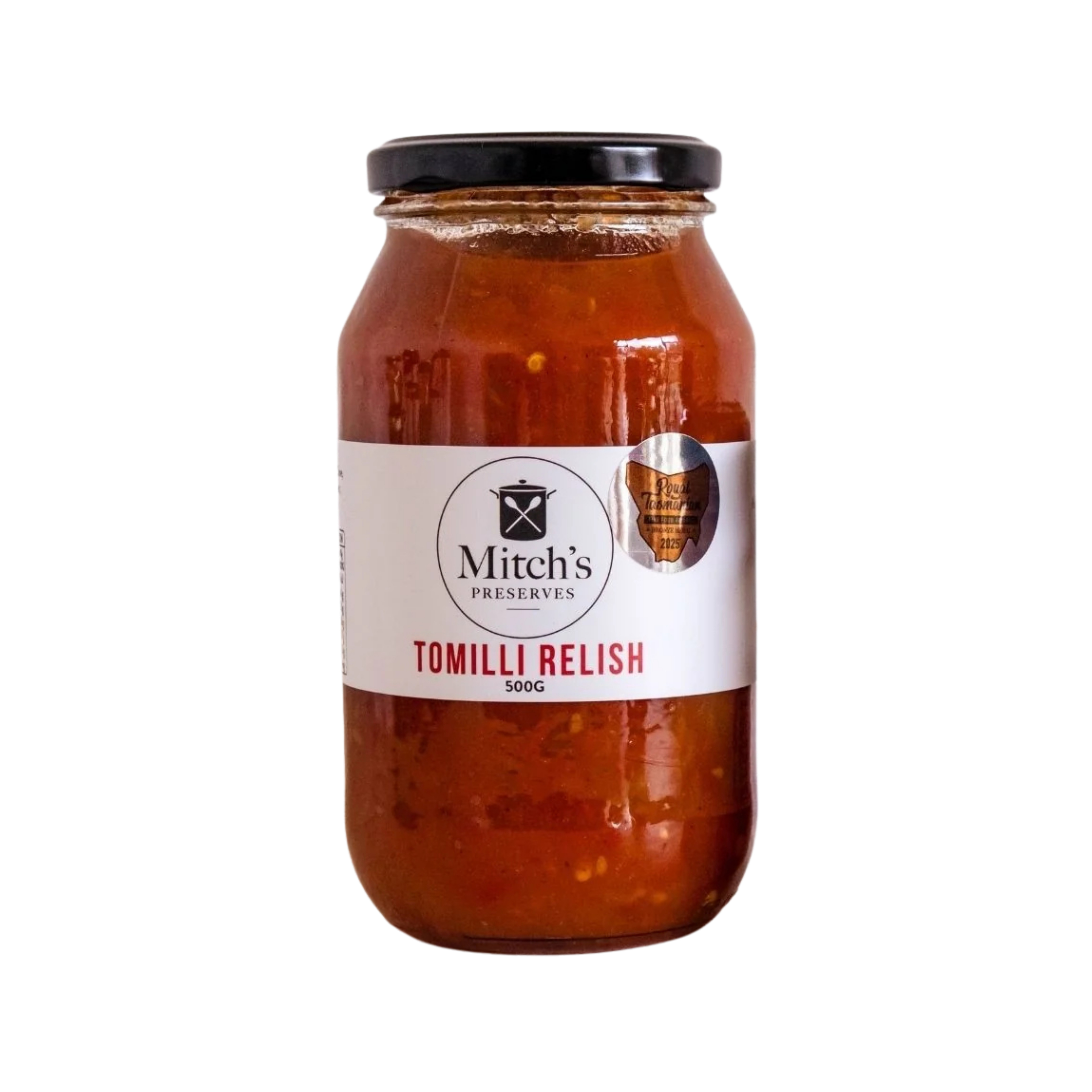 Mitch's Preserves Tomilli Relish 500g jar