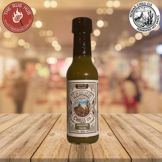 NOMAD CHILLI CO: Jalapeño & Pineapple Verde Hot Sauce - 150ml