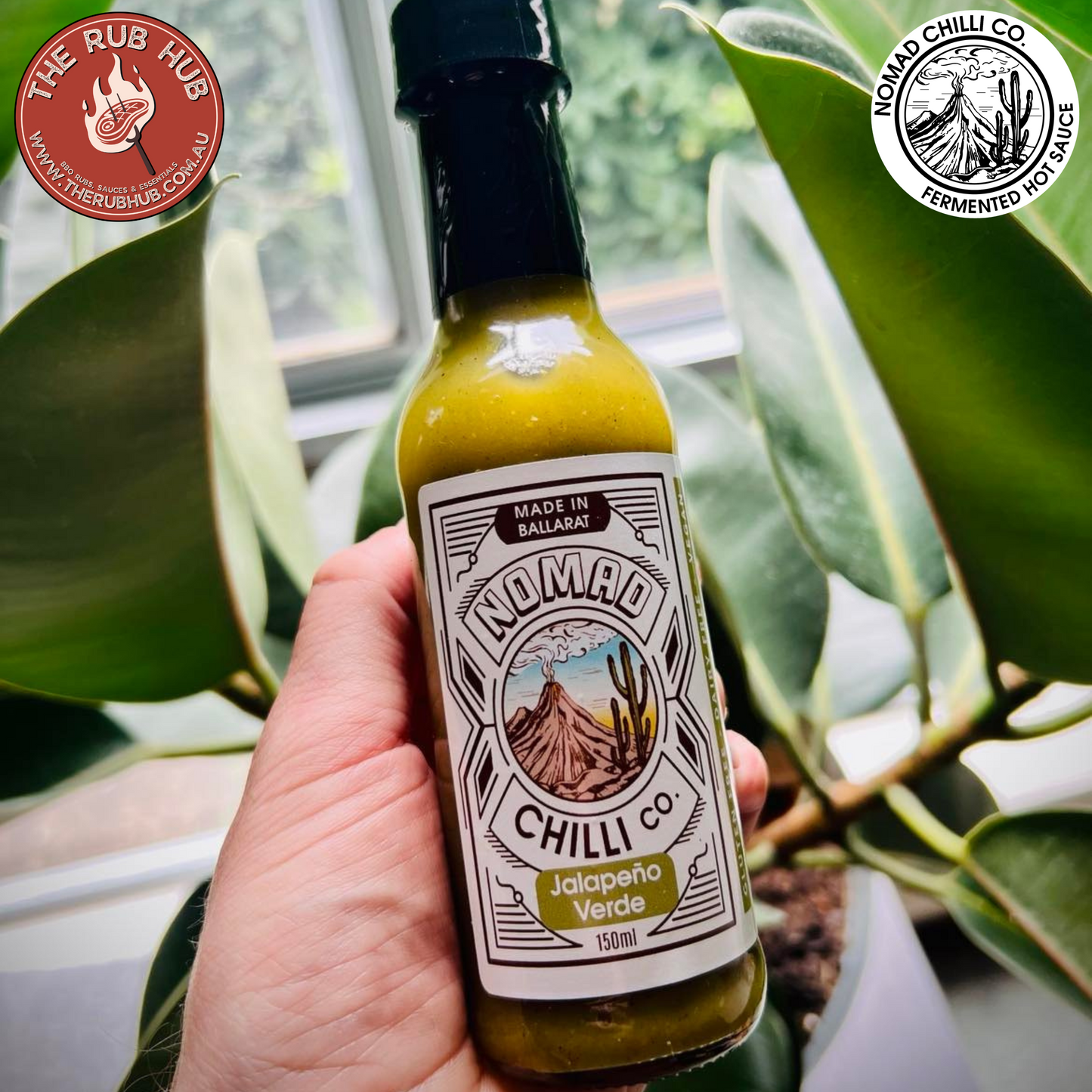 NOMAD CHILLI CO: Jalapeño & Pineapple Verde Hot Sauce - 150ml