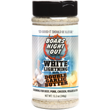 BOARS NIGHT OUT: White Lightning Double Garlic Butter | Garlic Butter Seasoning | 346g