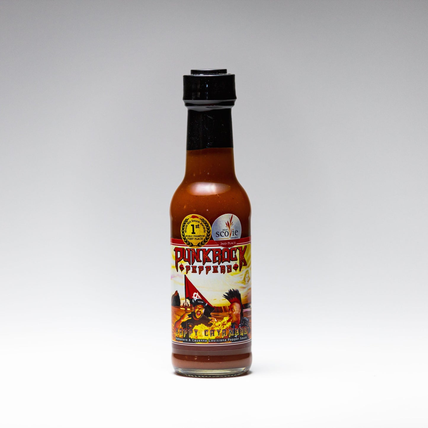 Heavenly Hell Punk Rock Peppers Happy Cayanero