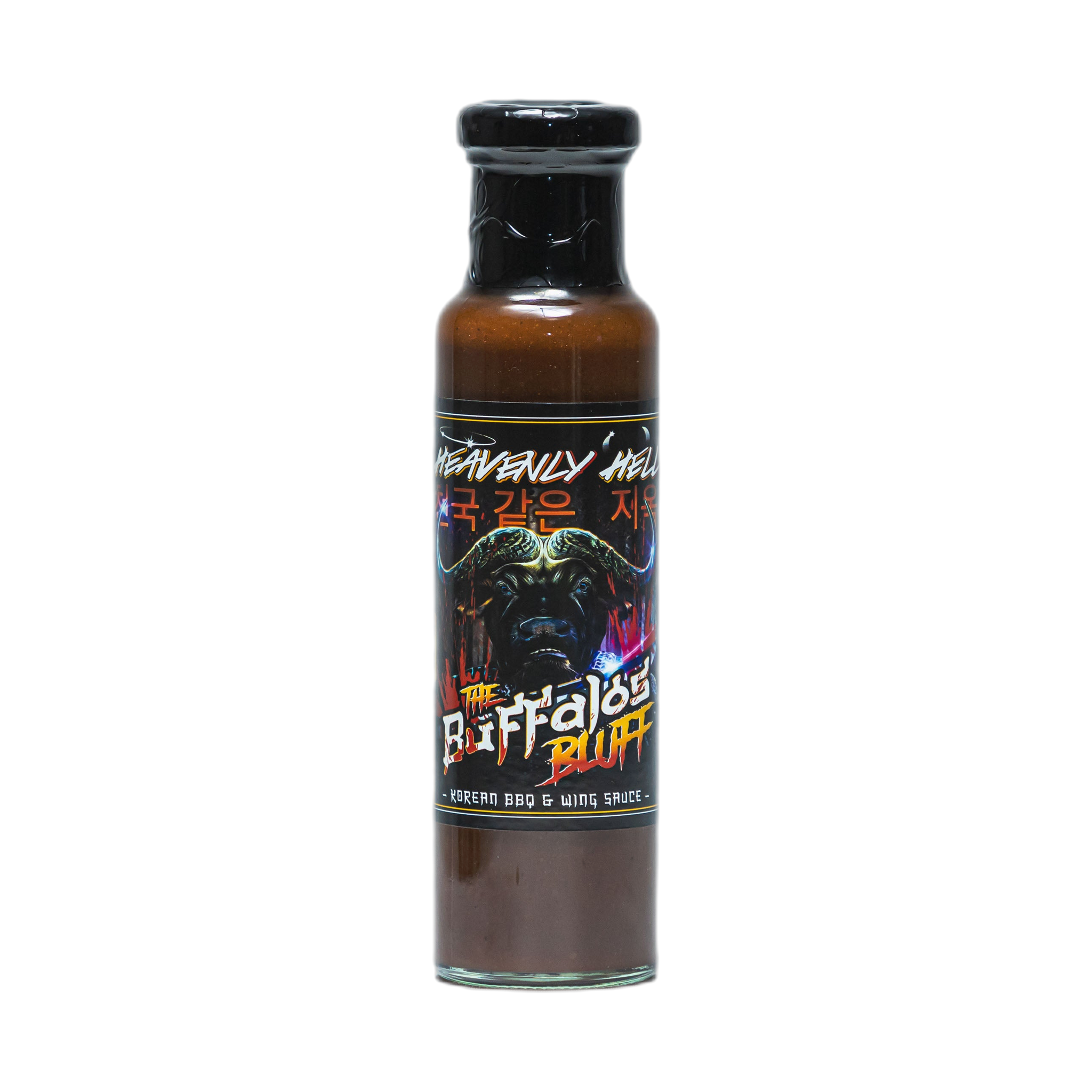 Heavenly Hell The Buffalos Bluff Korean BBQ & Wing Sauce 250ml bottle