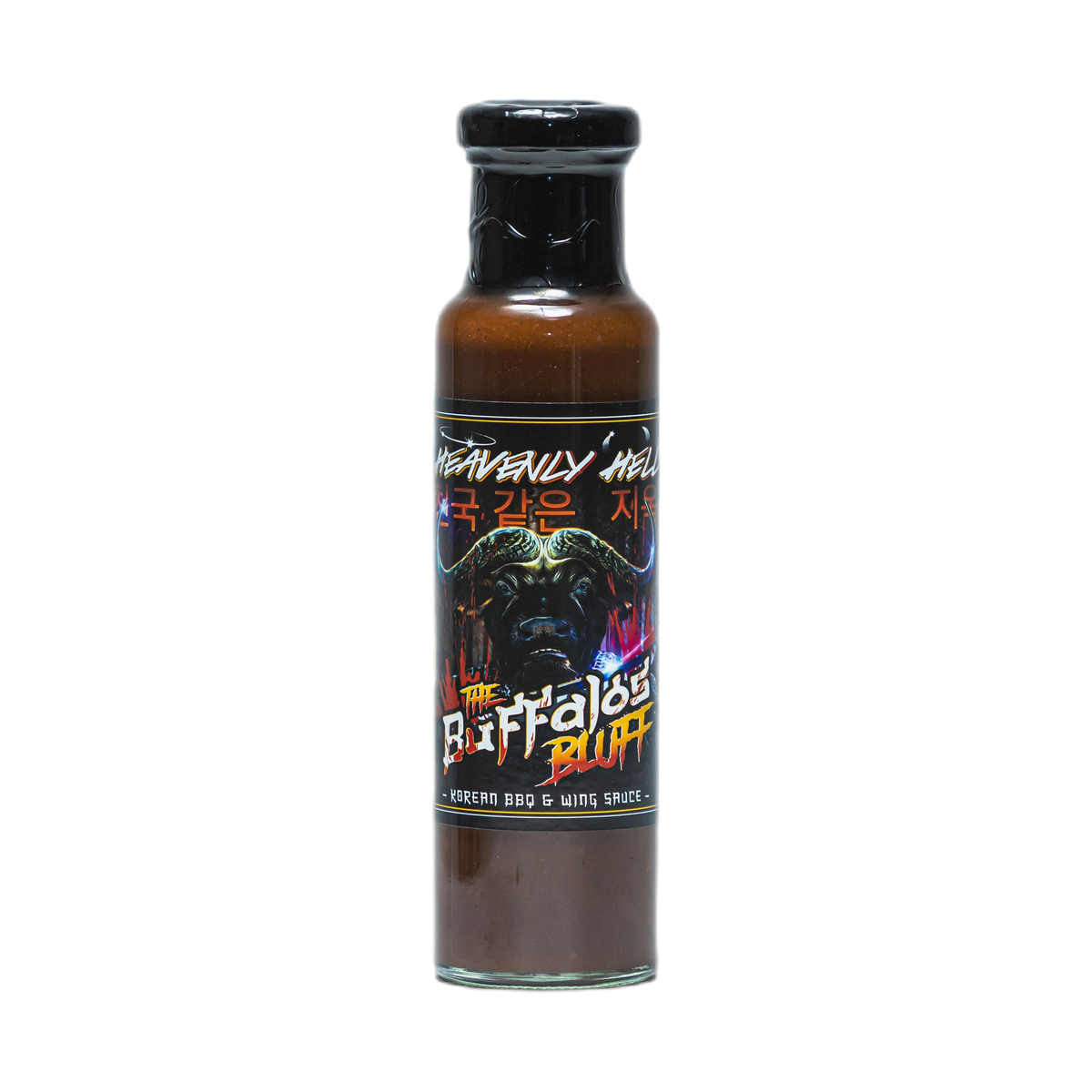 Heavenly Hell The Buffalos Bluff Korean BBQ & Wing Sauce 250ml bottle