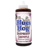 Blues Hog Raspberry Chipotle BBQ Sauce 709g — front of the squeeze bottle