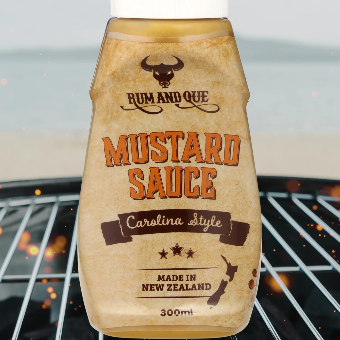 RUM AND QUE: Mustard Sauce – 300ml