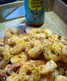 SuckleBusters Lemon Pepper Garlic Rub 411g Texas seasoning — label detail