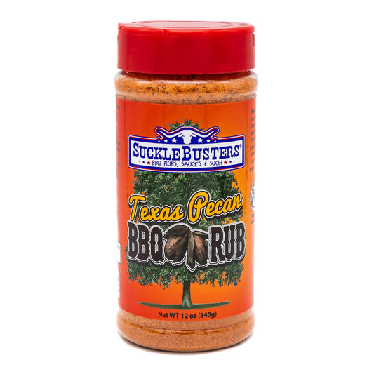 SUCKLEBUSTERS: Texas Pecan BBQ Rub – 340g