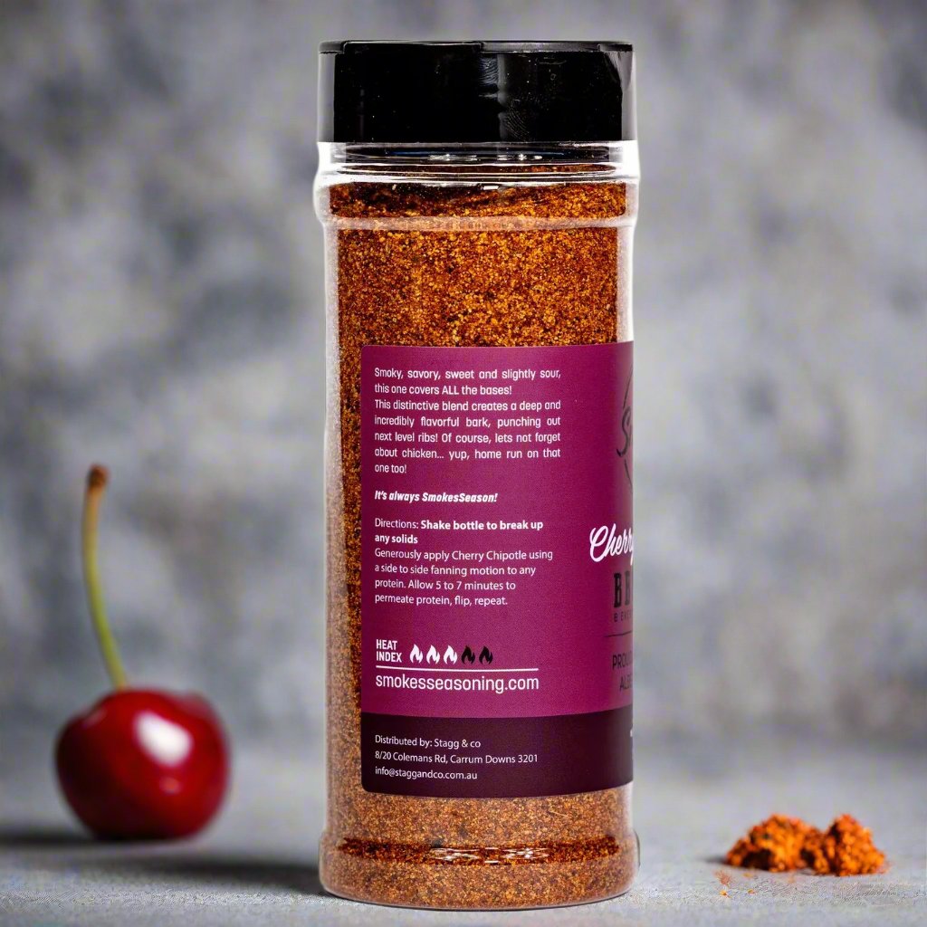 SMOKES SEASONING: Cherry Chipotle BBQ Rub