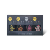 FOUR SAUCEMEN The Barbecue Gift Box of four original rubs