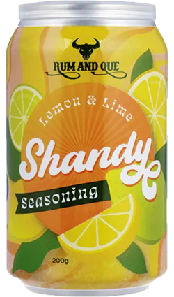 Rum and Que Shandy Lemon-Lime Beer Rub 200g