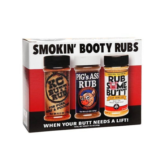 SMOKIN BOOTY: Gift Pack Triple Rub Set