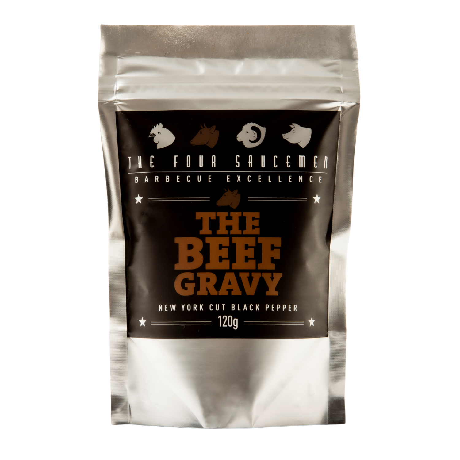 FOUR SAUCEMEN The Beef Gravy 120g front of pack