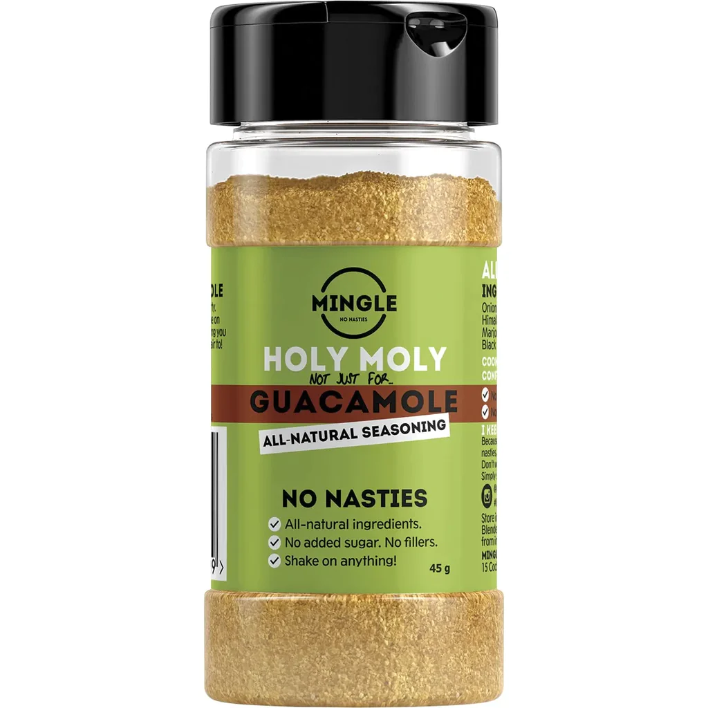 MINGLE SEASONING: Holy Moly Guacamole Seasoning - 120g