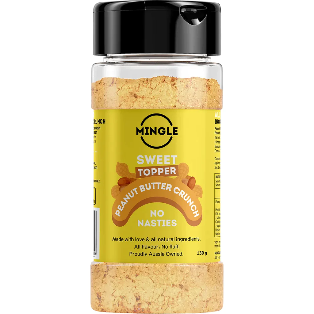 MINGLE SEASONING: Peanut Butter Sweet Rub Topper - 130g