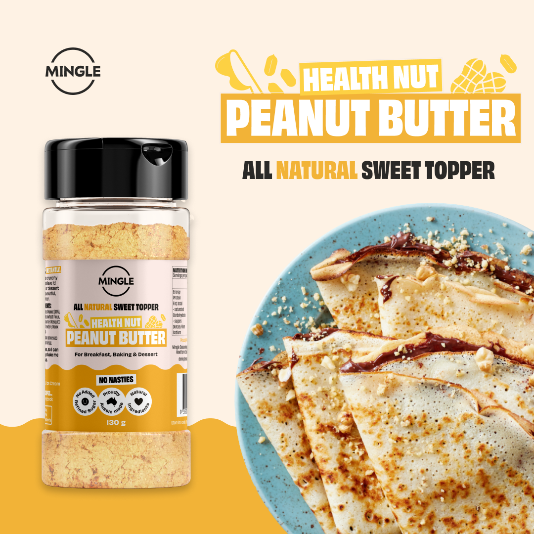 MINGLE SEASONING: Peanut Butter Sweet Rub Topper - 130g