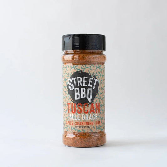 STREET BBQ: Tuscan Alle Brace Rub – 170g