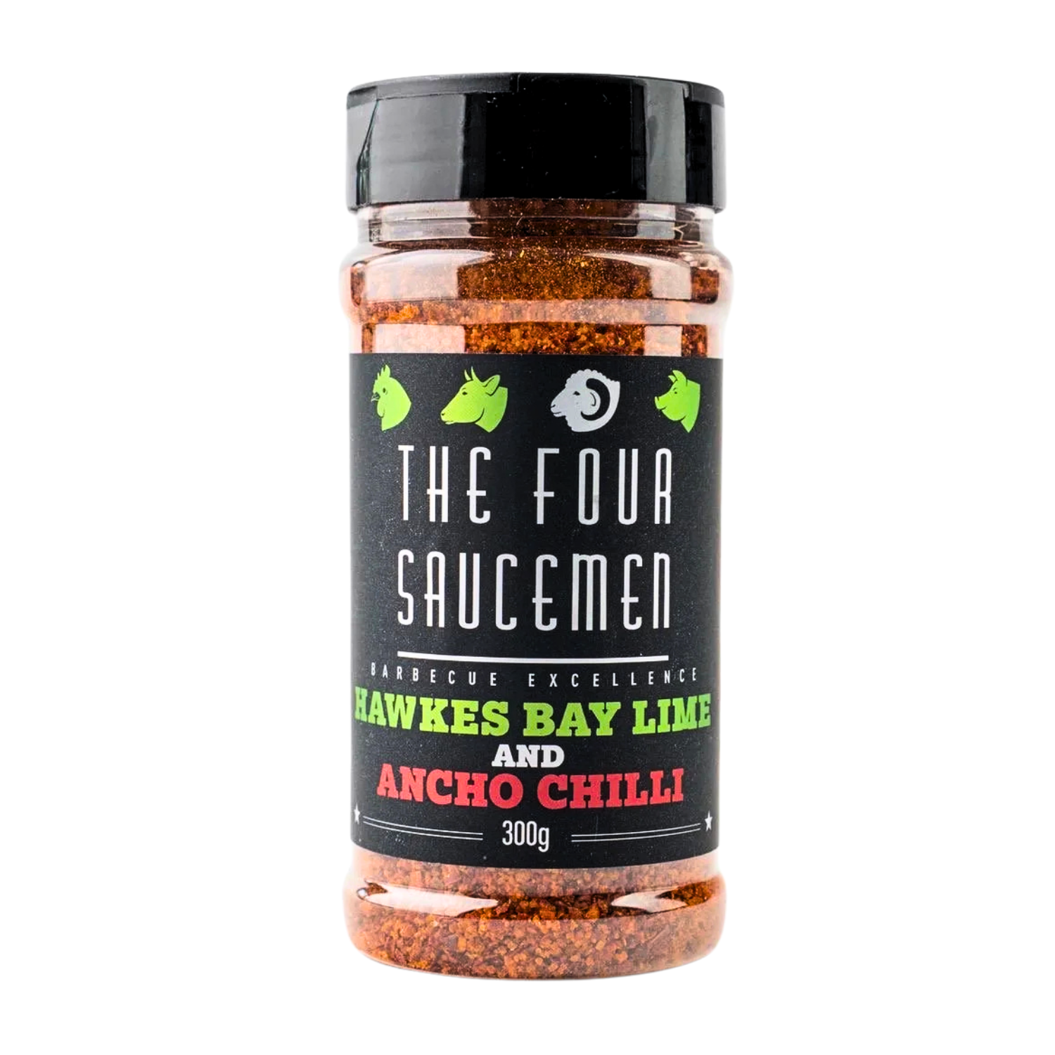 FOUR SAUCEMEN Hawkes Bay Lime and Ancho Chilli 300g