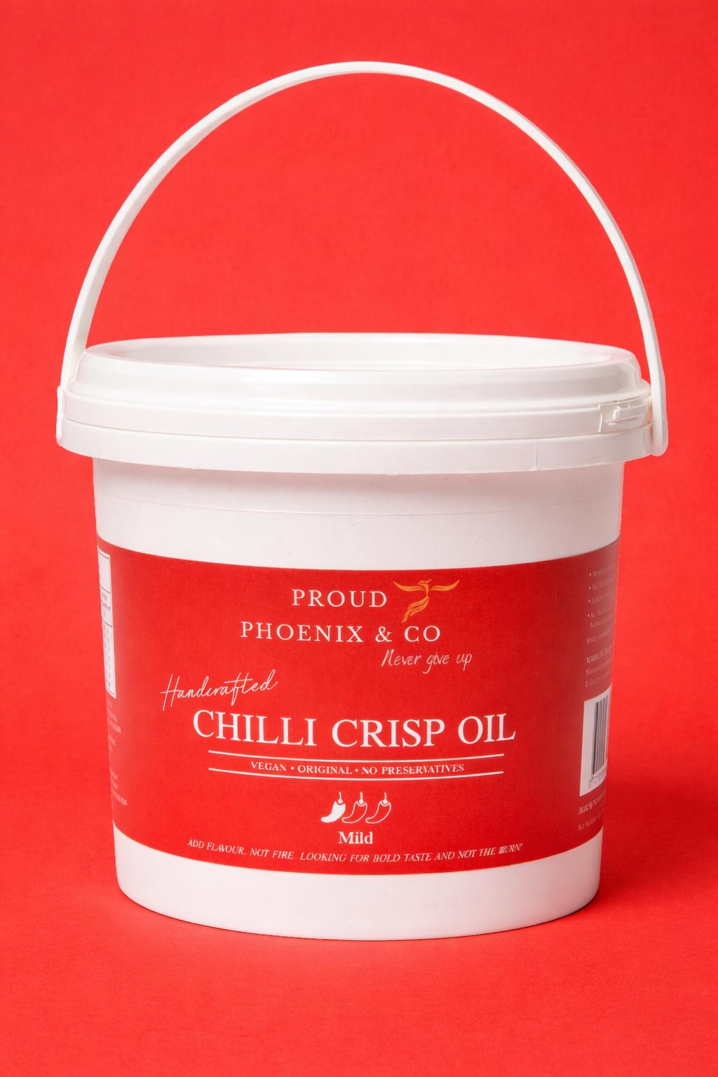 Proud Phoenix Mild Chilli Crisp Oil 1kg