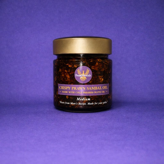 Proud Phoenix Crispy Prawn Sambal 212ml olive oil