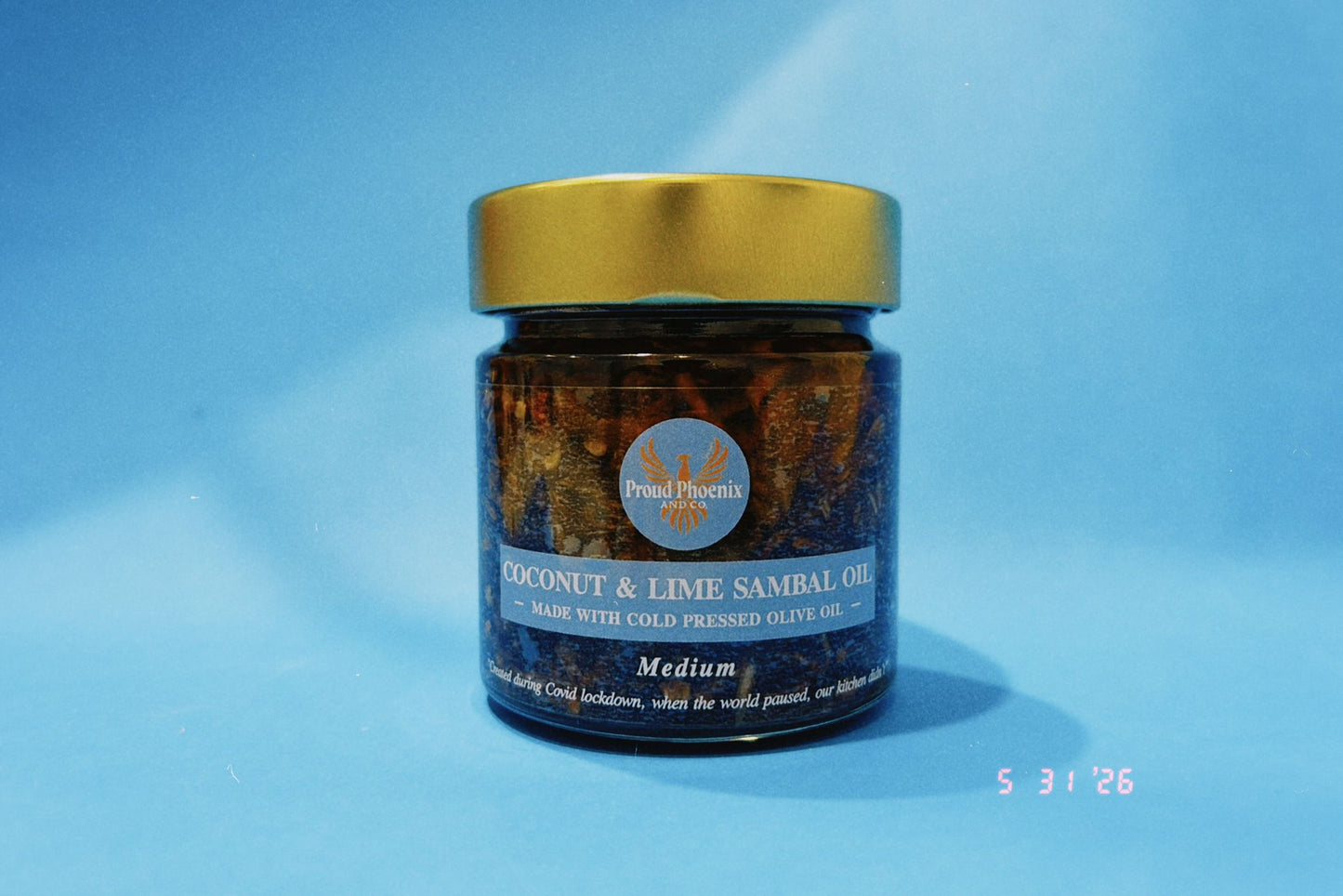 Proud Phoenix Coconut Lime Sambal 212ml olive oil