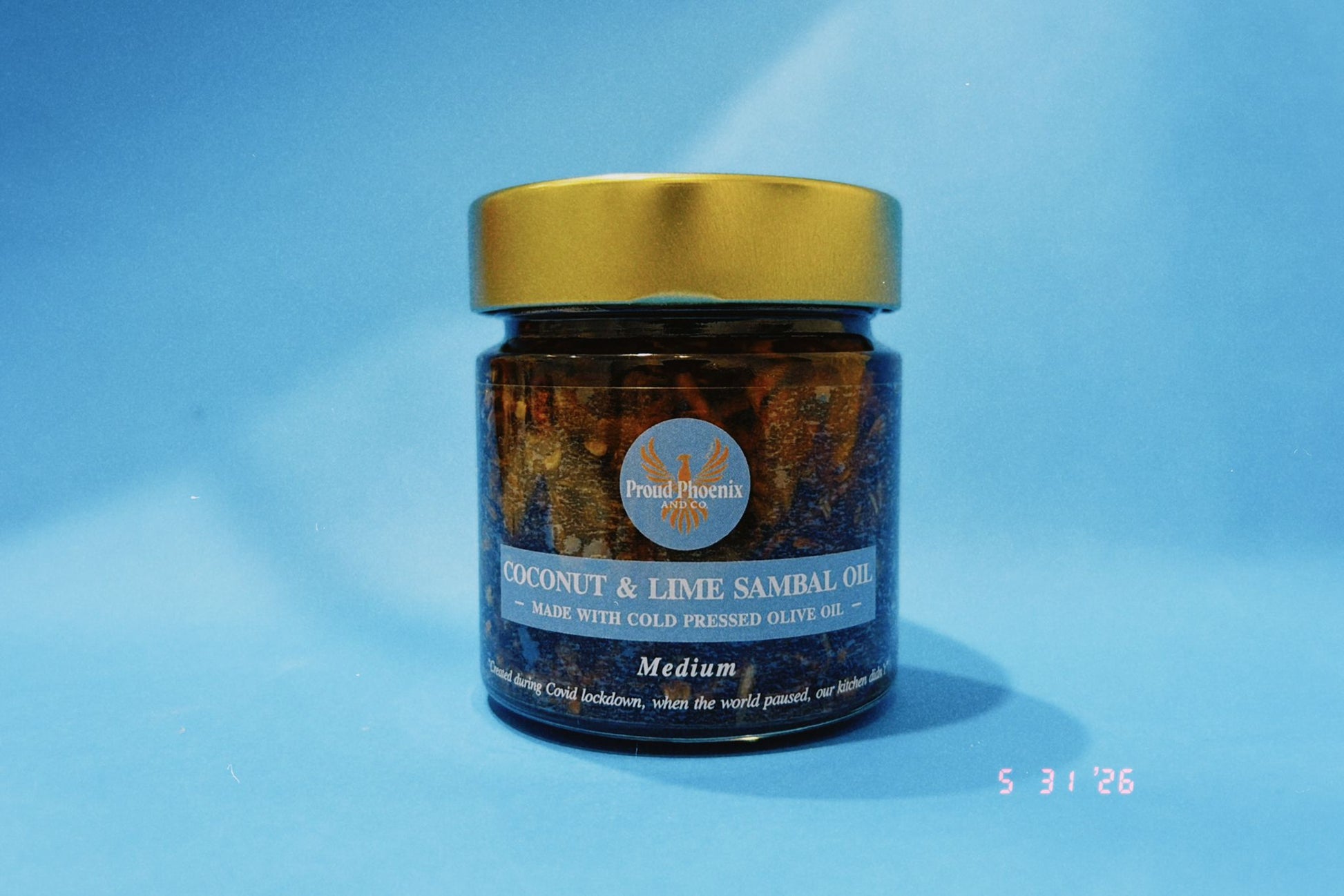 Proud Phoenix Coconut Lime Sambal 212ml olive oil