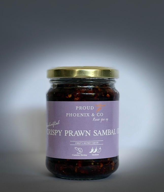 Proud Phoenix Crispy Prawn Sambal 250ml