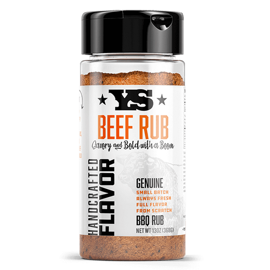 YODER SMOKERS: Beef Rub – 368g