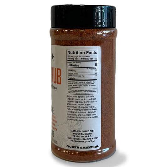 YODER SMOKERS: Chicken Rub – 368g