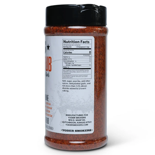 YODER SMOKERS: Pork Rub – 396g