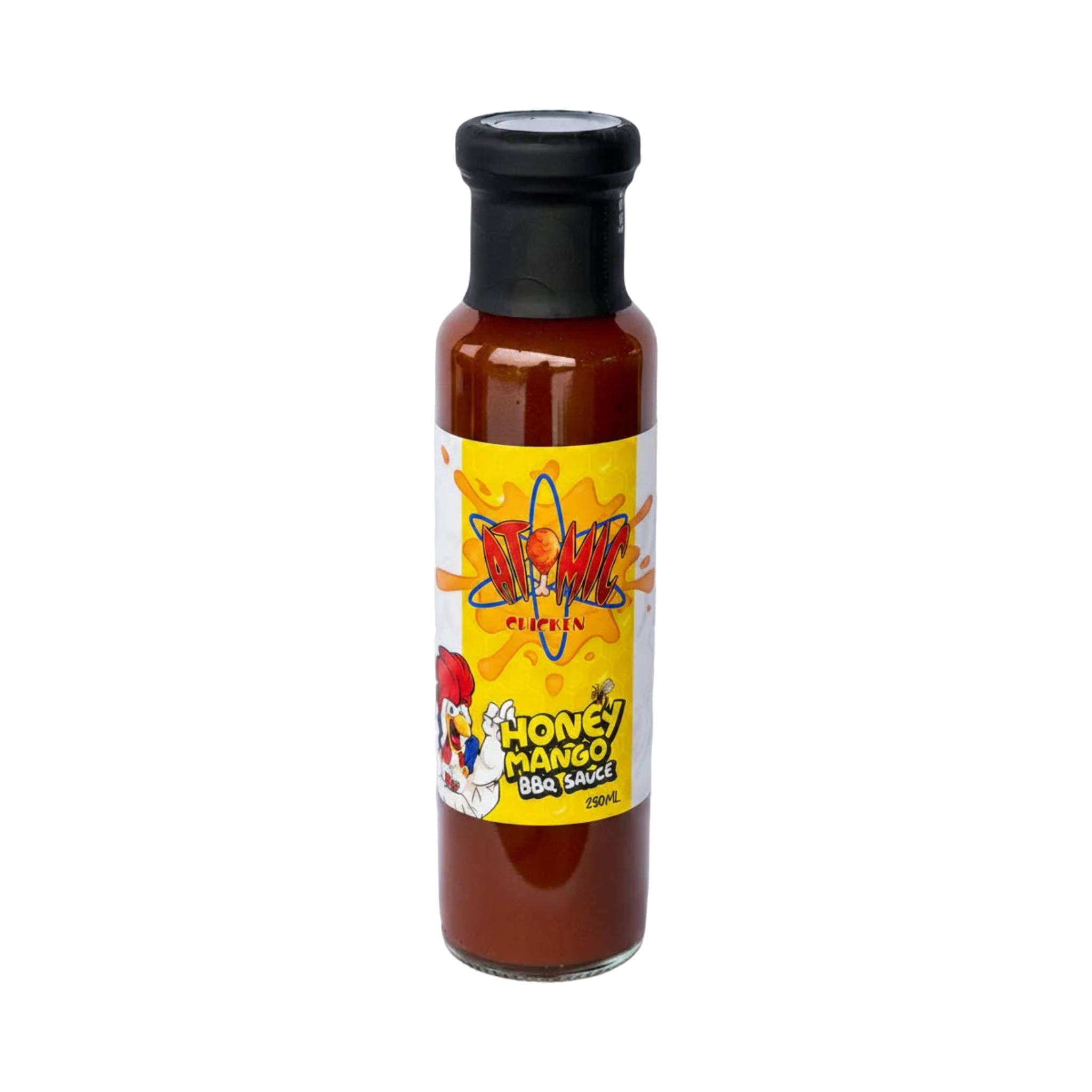 Atomic Chicken Honey Mango BBQ Sauce 250ml, included in the Chicken Jockey box