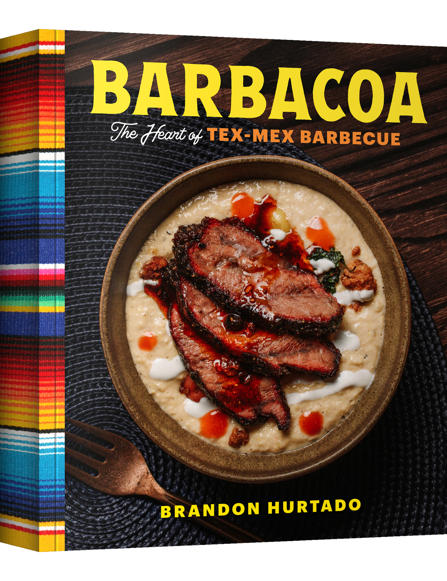 Barbacoa by Brandon Hurtado hardback cookbook — front cover